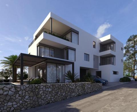 New luxury apartments on Pag just 50 meters from the beach 