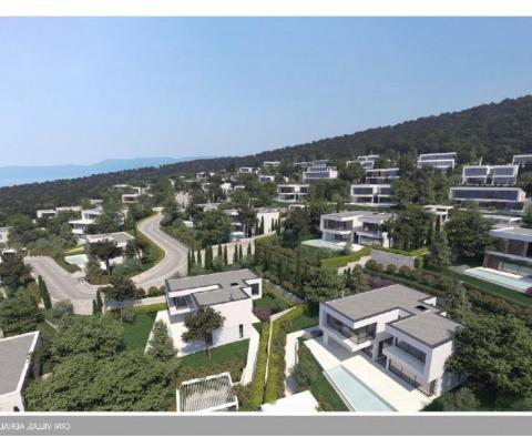 Large terrain with project just 1 km from the sea in Rabac area, meant for 54 villas construction - pic 4