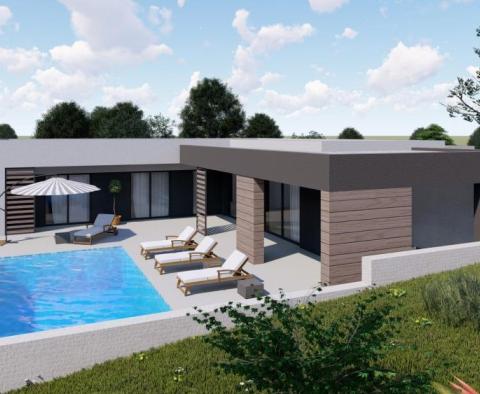New modern villa under construction in Labin area - pic 2