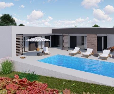 New modern villa under construction in Labin area - pic 4