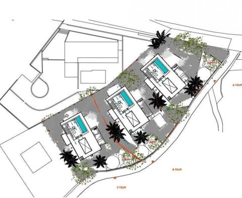 Group of land plots for sale in Milna on Brac island, for luxury villas construction - pic 15