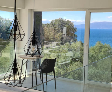 Amazing modern villa in Rabac, Labin, just 500 meters from the sea with fascinating sea views! - pic 9