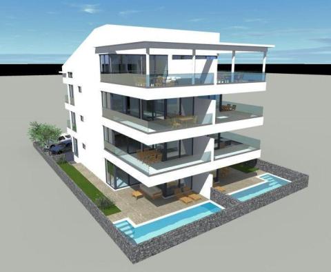 Exclusive apartment with swimming pool first row to the sea on Pag - pic 2