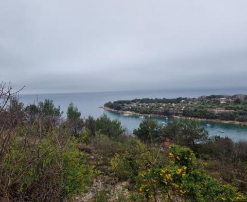 Building land with open sea views in Sveta Marina near Rabac just 150 meters from the sea 