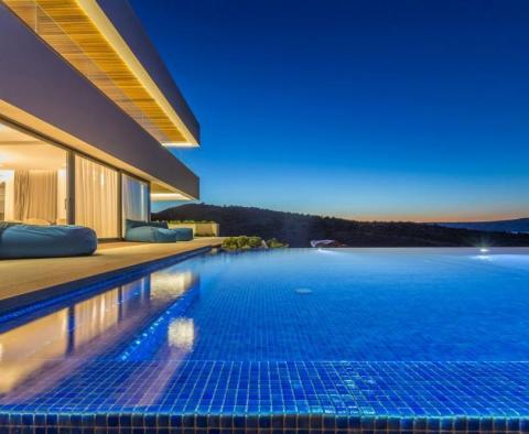 Fantastic seafront villa of modern architecture on Karlobag riviera with indoor and outdoor swimming pools! - pic 25