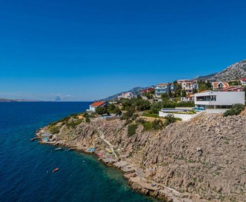Fantastic seafront villa of modern architecture on Karlobag riviera with indoor and outdoor swimming pools! - pic 12