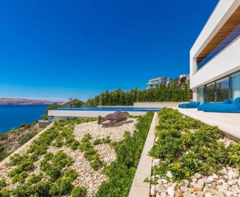 Fantastic seafront villa of modern architecture on Karlobag riviera with indoor and outdoor swimming pools! - pic 74