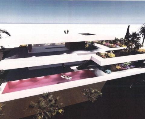 Land plot over Opatija with fantastic villa project and all the permits (construction is started) - pic 7