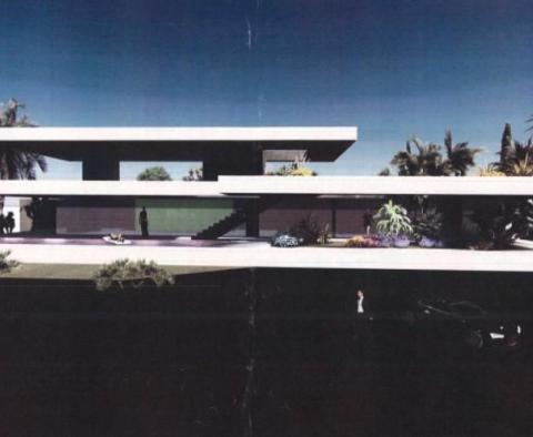 Land plot over Opatija with fantastic villa project and all the permits (construction is started) - pic 2