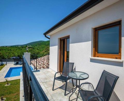Beautiful villa with swimming pool and sea views in Rabac area - pic 28