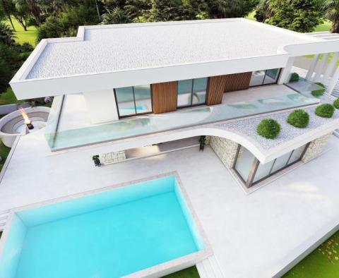 Elegant lux villa under construction in Zadar area just 100 meters from the sea - pic 5