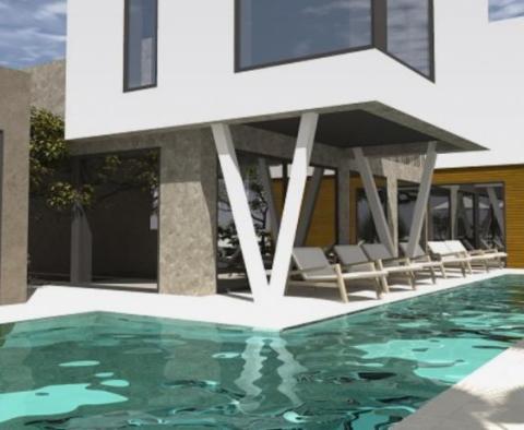 Moderne Villa mit Meerblick in der Gegend von Zadar, nur 200 Meter vom Strand entfernt 
