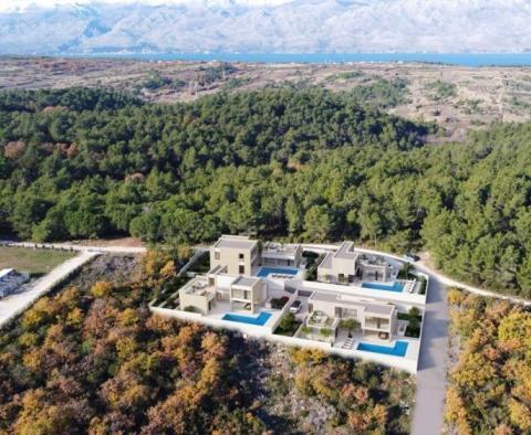 Komplex 12 luxusních vil s výhledem na moře nedaleko oblasti Zadaru 1 km od moře - pic 15