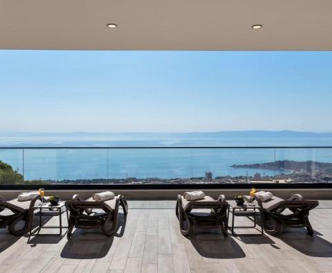 Inspirativní moderní vila v Makarské, Veliko Brdo, s výhledem na otevřené moře a fantastickým designem interiéru - pic 2