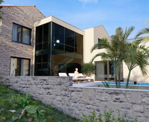 Neue Villa mit Pool im Zentrum von Sibenik (Projekt) - foto 2