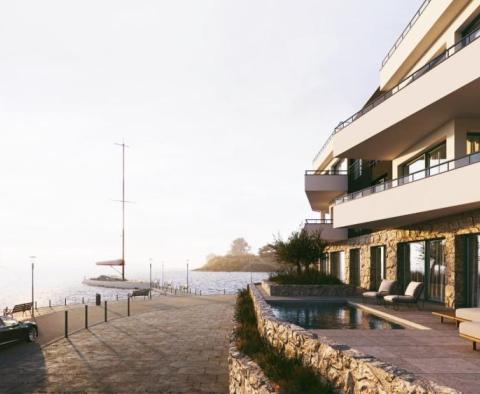 Unique new apartments and penthouse in Stara Baska on Krk on the 1st line to the sea, with boat moorings in front of the residence - pic 23