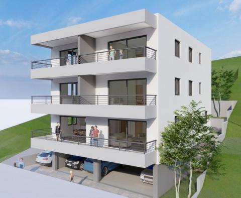 Neues Apartmentprojekt in Tucepi, 350 Meter vom Strand entfernt 