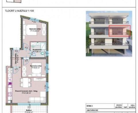 Nový projekt apartmánů v Tučepi, 350 metrů od pláže - pic 16