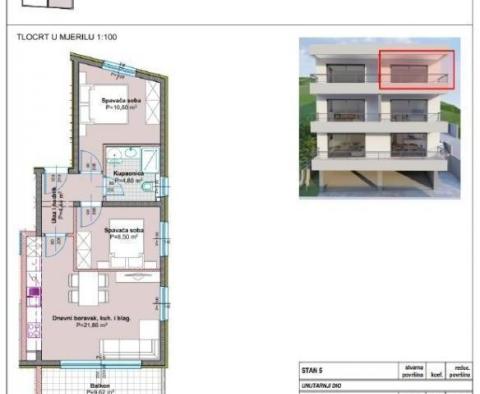 Новый проект квартир в Тучепи, в 350 метрах от пляжа - фото 18