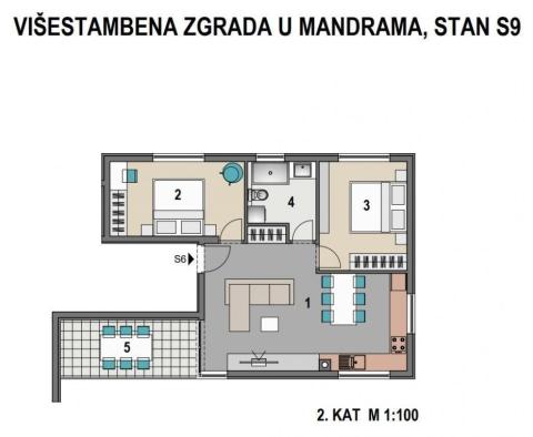 Luxus apartmanok Mandre városában, a Pag-félszigeten, mindössze 50 méterre a tengertől - pic 17
