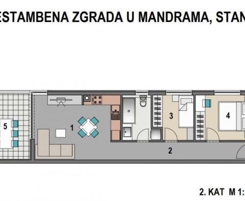 Luxusní apartmány v Mandre, na poloostrově Pag, pouhých 50 metrů od moře - pic 19
