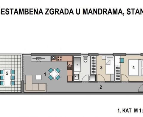 Luxus apartmanok Mandre városában, a Pag-félszigeten, mindössze 50 méterre a tengertől - pic 22