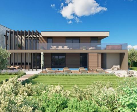 Prefabricated modern new villa in Porec area 