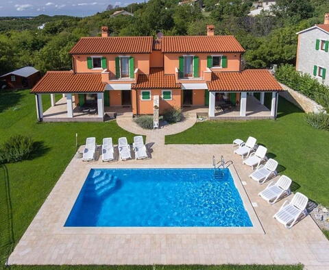 Romantic villa with a distant view of the old town Labin - pic 2