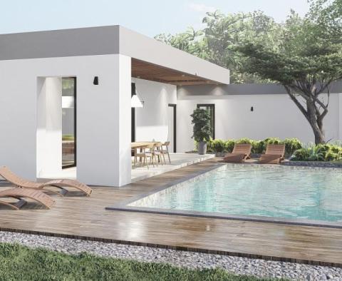 New villa of modern outlook in Labin area 