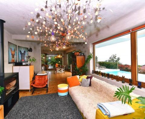 Villa in Kostrena with beautiful sea view on a large land plot of 2200 sq.m. - pic 9