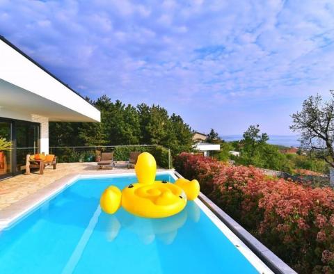 Villa in Kostrena with beautiful sea view on a large land plot of 2200 sq.m. - pic 21