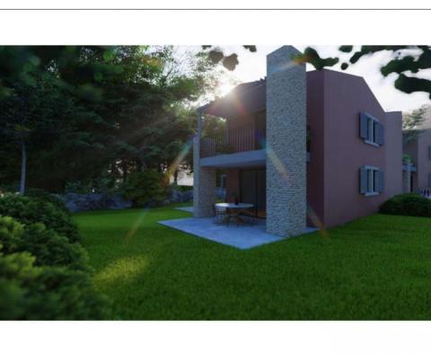 Semi-detached house in Vodnjan in a new complex 