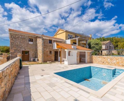 Stone villa with swimming pool in Dobrinj, Krk peninsula 