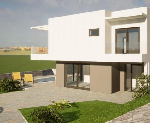 New modern villa with a pool and sea view, Krk - pic 3