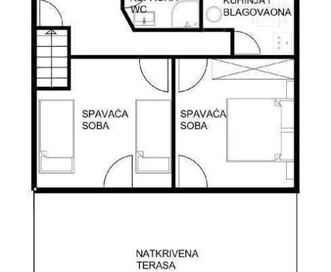 Attached family house 79m2, Krk - pic 18
