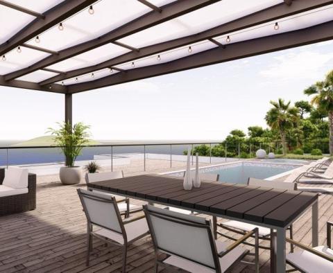 Moderne Villa mit Panoramablick auf das Meer im Bau, Crikvenica - foto 9