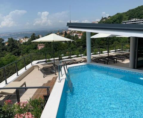 Villa with 6 apartments, panoramic sea view and a pool, Opatija - pic 18