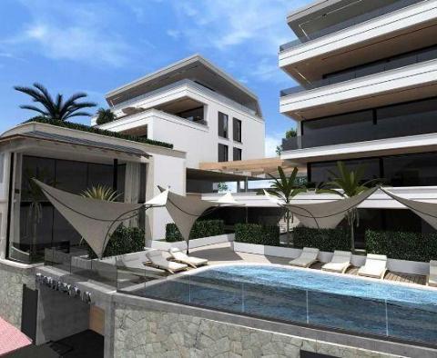 Nice apartment in a new development with a sea view, Opatija 