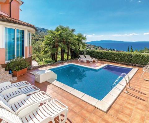 Villa with a pool and beautiful panoramic sea view, Opatija - pic 2