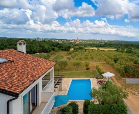 A villa of amazing area with a panoramic view in VIŠNJAN, POREC 