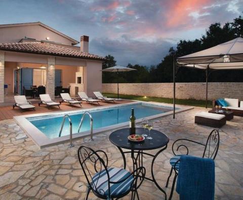 Romantische Villa mit Swimmingpool in Kršan 