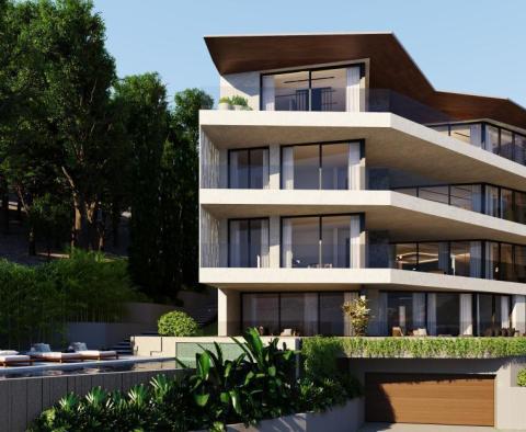 Nouvelle résidence extravagante à Opatija avec piscine, ascenseur et terrasses panoramiques - pic 14
