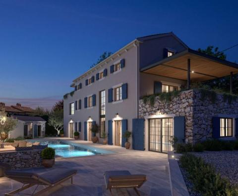 Exklusive Villa mit Swimmingpool und Meerblick im Bau in der Region Porec - foto 4