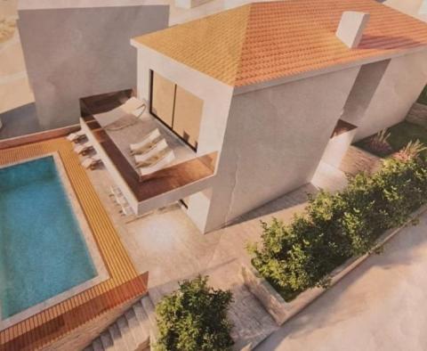Modern villa on Ciovo, Rastici district, with open sea views and swimming pool - pic 10