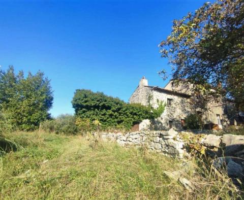 Stone house in Labin area with land plot of 3956 sq.m. - pic 3