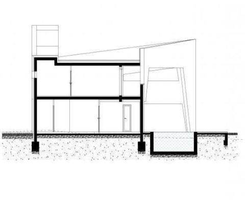Supermoderní vila vyspělé architektury v Kaštel Štafilič jen 400 metrů od pláže - Le Corbusier by ji miloval - pic 13