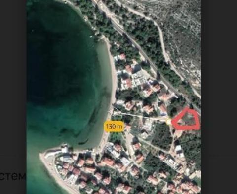Land plot with project and building permit in Zaboric just 130 meters from the beach - pic 2