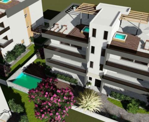 Neuer Komplex mit modernen Apartments in Privlaka 