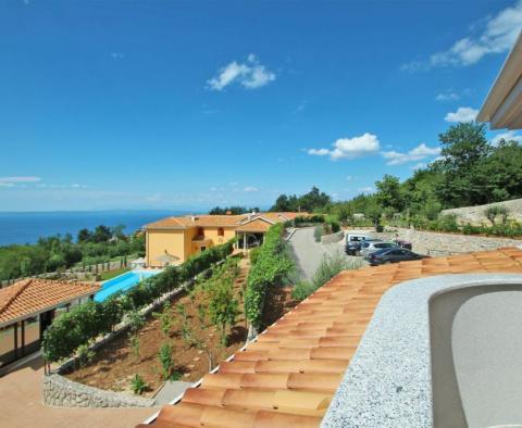 Gorgeous villa in Veprinac, Opatija with amazing sea views on 9188 sq.m. of land 