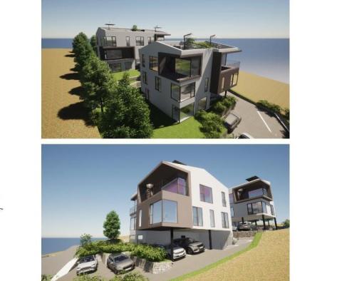 Новая резиденция из шести квартир класса люкс в районе Матульи с видом на море, фантастическое расположение всего в 150 метрах от моря! - фото 9